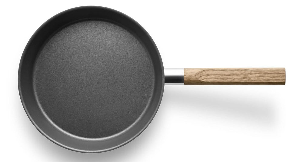 Eva Solo Koekenpan Nordic Kitchen RVS - ø 24 cm - standaard anti-aanbaklaag