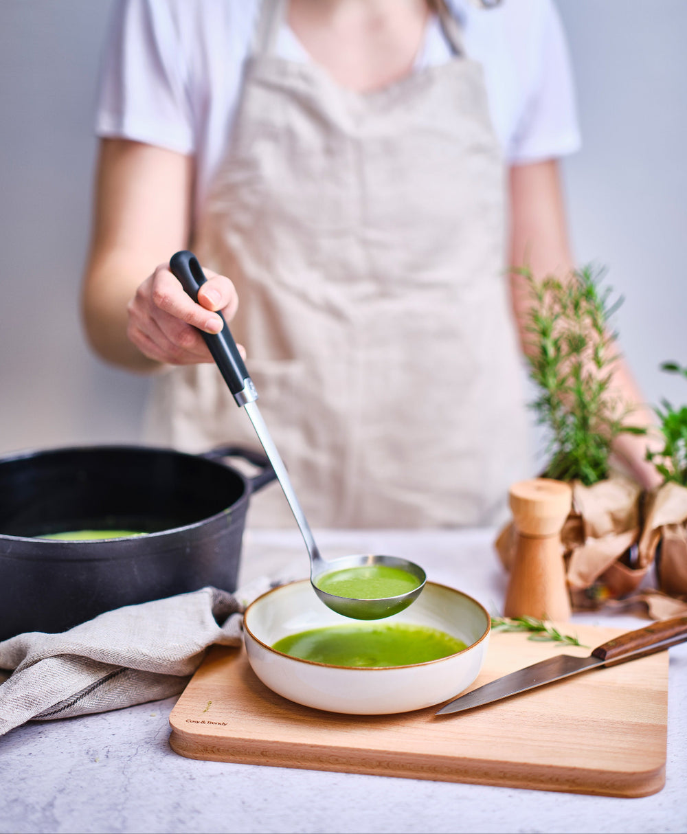 Cosy & Trendy Pollepel - Soeplepel - Delish - RVS Zwart