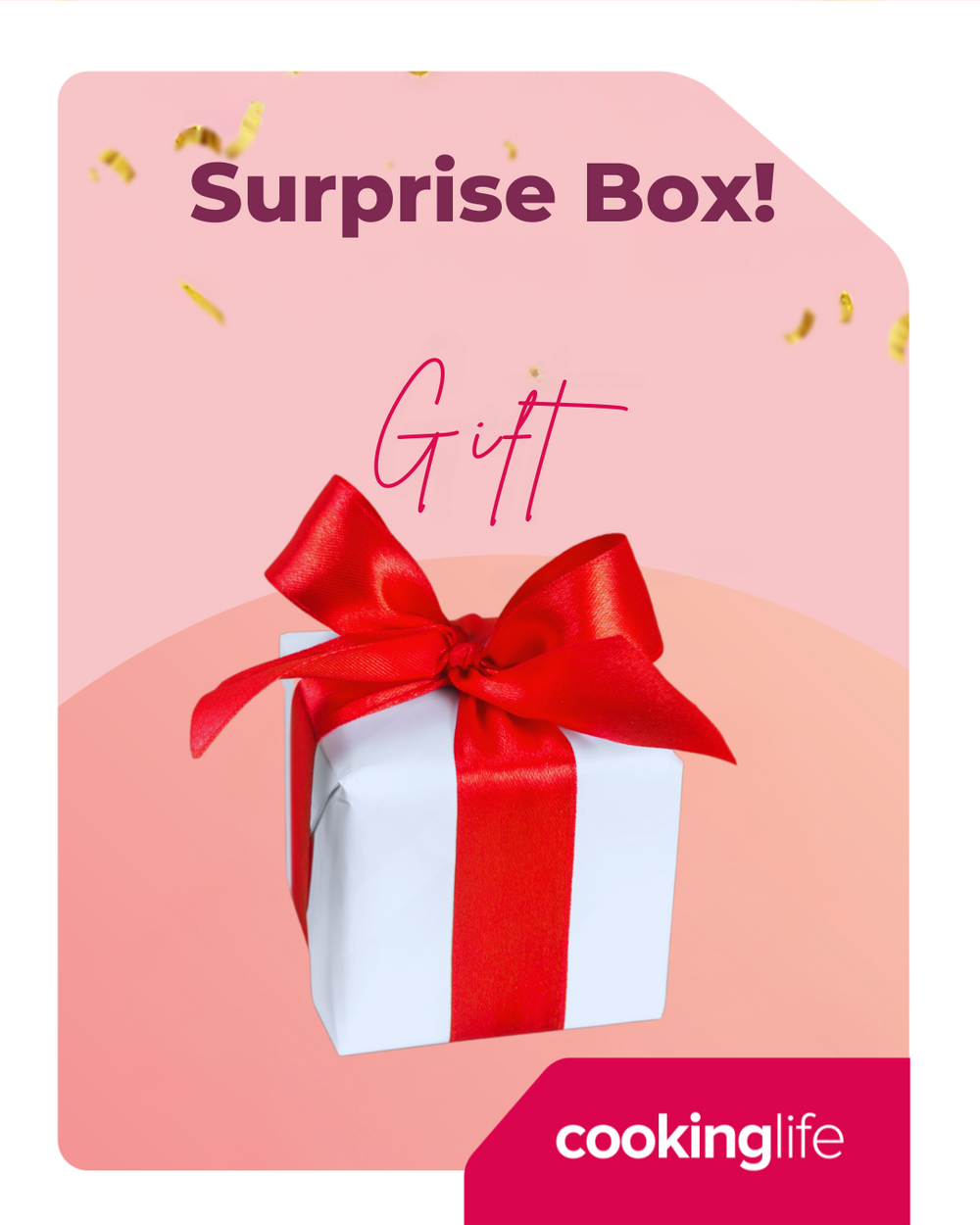 Cookinglife Surprise Box & Gratis € 10,- Giftcard