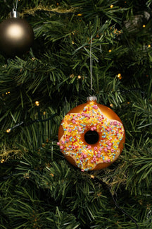 Nordic Light Kerstbal Donut Roze Confetti 10 cm