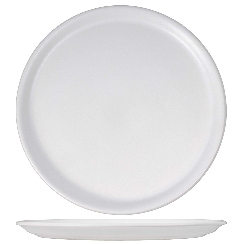 Jay Hill Assiettes à pizza Speckle White - ø 32 cm - 4 pièces