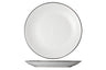 Assiette de dîner Cosy & Trendy Speckle Blanc ø 27 cm