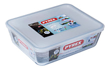 Plat à four Pyrex avec couvercle - Cook & Freeze - 25 x 19 x 8 cm / 2,6 litres