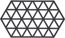 Zone Denmark Dessous de verre Triangles - Noir - 24 x 14 cm