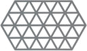 Zone Denmark Pannenonderzetter Triangles - Cool Grey - 24 x 14 cm