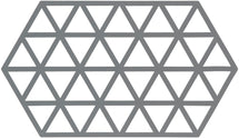 Sous-verre pour casseroles Zone Denmark Triangles - Gris frais - 24 x 14 cm