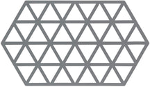 Zone Denmark Pannenonderzetter Triangles - Cool Grey - 24 x 14 cm