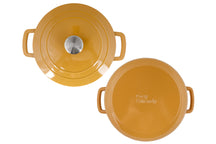 Cosy & Trendy Braadpan Fontestic Gietijzer Amber Gold Ø 28 cm / 8 Liter - Geëmailleerd