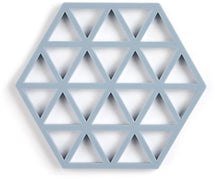 Zone Denmark Dessous de verre Triangles - Ciel - 16 x 14 cm