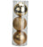 Cosy @Home Kerstballen Goud ø 15  cm - 3 Stuks