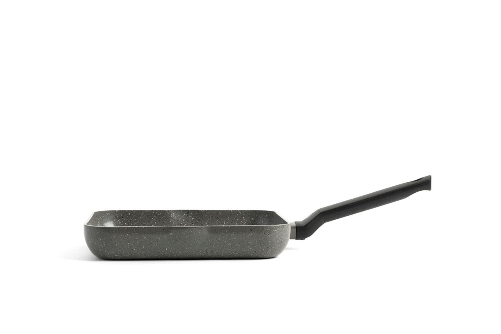 BK Poêle Grill Granit Aluminium - 26 x 26 cm - revêtement antiadhésif céramique