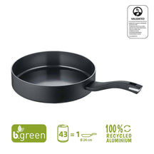 Berndes Hapjespan B.Green - ø 24 cm / 3.1 liter - standaard anti-aanbaklaag