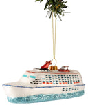 Nordic Light Kerstbal Cruise Schip 14 cm