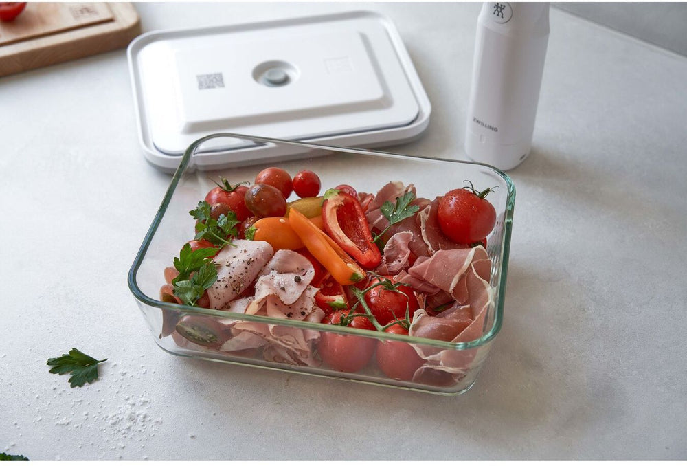 Boîte de conservation sous vide Zwilling Fresh & Save en verre de 2 litres