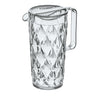 Carafe / Carafe Koziol - Super Verre Incassable - Cristal 1,6 litre avec 4 Verres à Eau - 250 ml