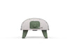 ZiiPa Pizza Oven Piana - Gasmodel - met Thermometer - Eucalyptus - voor ø 30 cm pizza's - Roterende pizzasteen