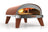 ZiiPa Pizza Oven Piana - Gasmodel - met Thermometer - Terracotta - voor ø 30 cm pizza's - Roterende pizzasteen