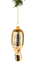 Microphone boule de Noël Nordic Light 14 cm