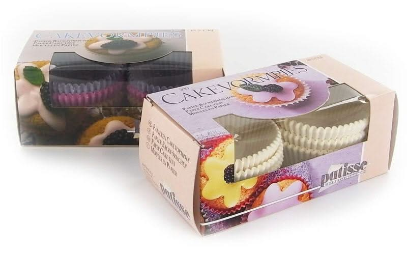 Patisse Cupcakevormpjes 3 Kleuren ø 6.5 cm - 150 stuks