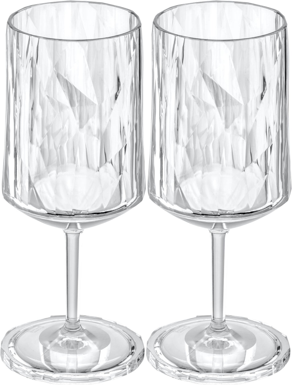 Verres à vin Koziol - incassables - Superglas - 300 ml - 2 pièces