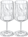 Verres à vin Koziol - incassables - Superglas - 300 ml - 2 pièces