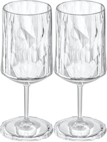 Verres à vin Koziol - Super verre incassable - 300 ml - 2 pièces