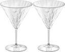 Verres à cocktail Koziol - incassables - Super verre - 250 ml - 2 pièces