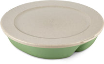 Assiette gourmet Koziol avec couvercle Connect Vert ø 25 cm / 1,5 litre