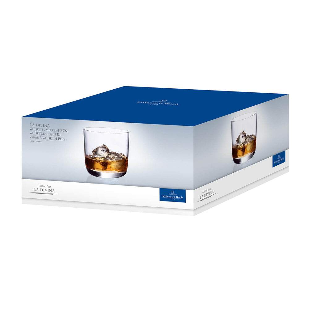 Verres à Whisky Villeroy &amp; Boch La Divina - 360 ml - 4 pièces