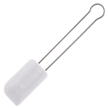 Trancheuse à poêle Rosle - Acier inoxydable / Silicone - Blanc - 26 cm - Large