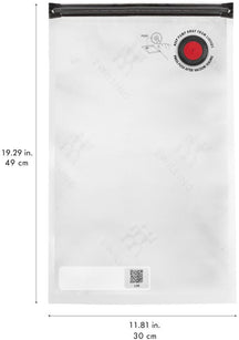 Zwilling Vacumeerzakken Fresh & Save - 49 x 30 cm - Herbruikbaar - 3 stuks