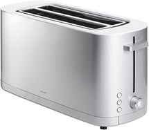 Zwilling Broodrooster XL Enfinigy - 2 lange sleuven - 7 Warmteniveaus - 1800 W - Zilver/Wit