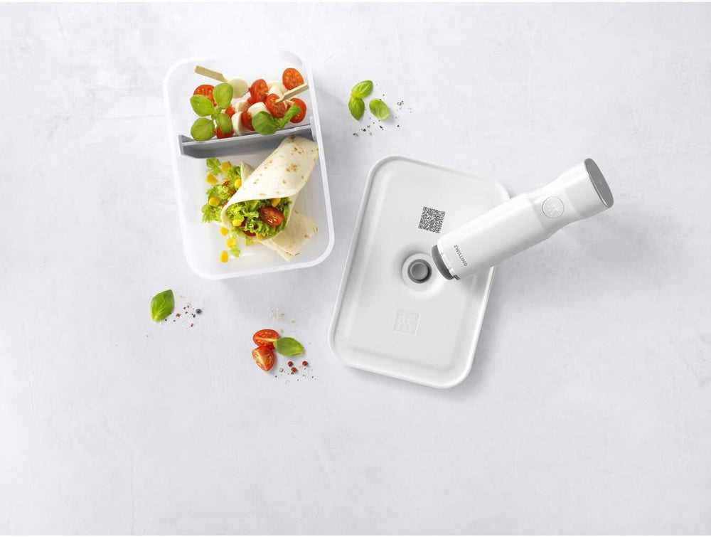 Zwilling Boîte à lunch sous vide Fresh &amp; Save - Transparent - Plastique - 22 x 15 x 9 cm / 1,6 litres