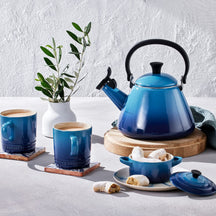 Le Creuset Fluitketel Kone - Azure - 1.6 liter - inductie geschikt -