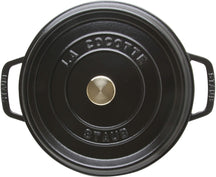 Staub Braadpan / Cocotte - Zwart - ø 24 cm / 3.8 liter