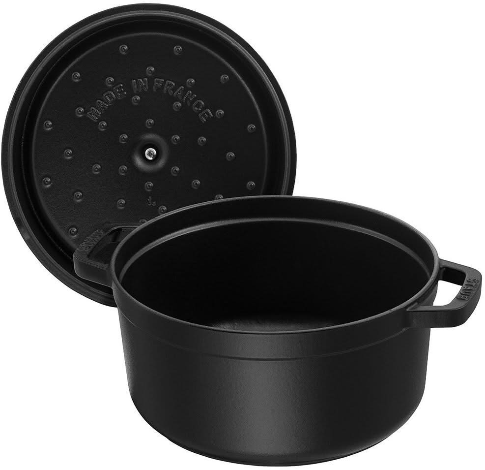 Cocotte en fonte Staub noire - ø 34 cm / 12,6 litres