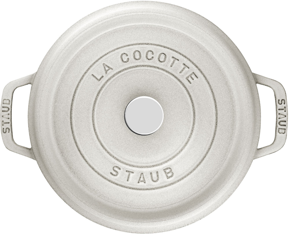 Staub Braadpan / Cocotte - White Truffle - ø 24 cm / 3.8 liter