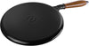 Staub Pannenkoekenpan / Crepepan - Zwart - ø 28 cm - geëmailleerde anti-aanbaklaag