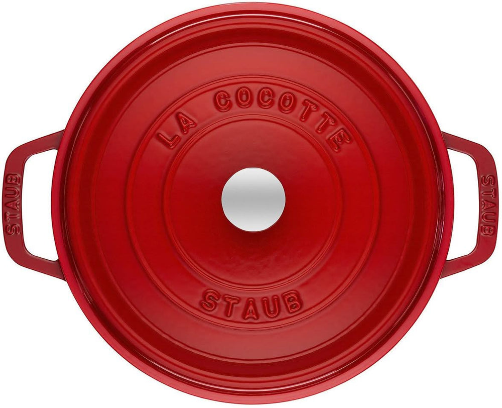 Faitout / Cocotte Staub - Rouge cerise - ø 26 cm / 5,2 litres