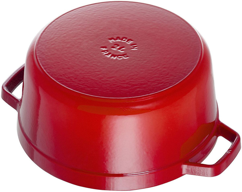 Cocotte / Cocotte Staub - Rouge cerise - ø 18 cm / 1,7 litres