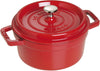 Faitout / Cocotte Staub - Rouge cerise - ø 20 cm / 2,2 litres