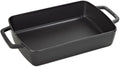 Plat à four Staub - Noir - 30 x 20 cm / 3,15 litres