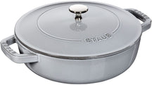 Staub Hapjespan - Sauteuse - Chistera - Grafietgrijs - ø 24 cm / 2.4 liter