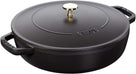 Staub Hapjespan - Sauteuse - Chistera - Zwart - ø 28 cm / 3.7 liter