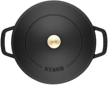 Staub Hapjespan Chistera - Zwart - ø 28 cm / 3.7 liter