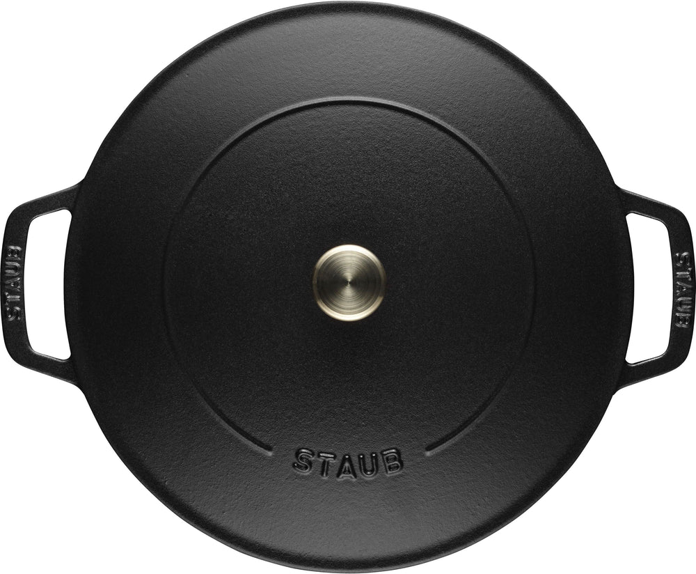 Staub Casserole Chistera - Noir - ø 24 cm / 2,4 litres