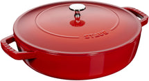 Staub Hapjespan Chistera - Kersenrood - ø 28 cm / 3.7 liter