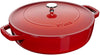 Staub Casserole Chistera - Rouge Cerise - ø 24 cm / 2,4 litres