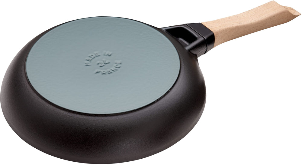 Poêle Staub - Noir - ø 24 cm - revêtement antiadhésif émaillé