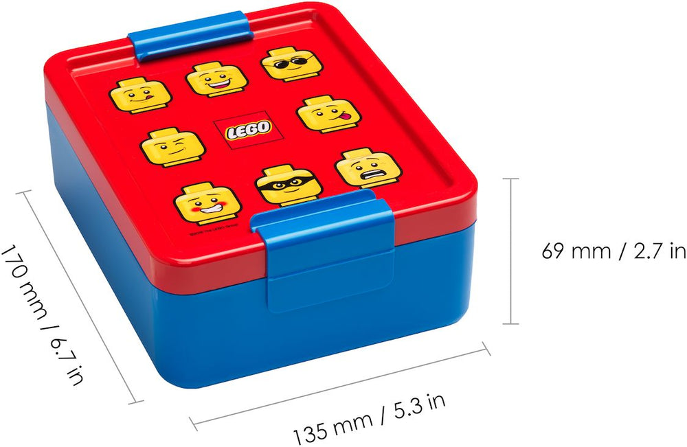 LEGO® Lunch Set Classic - Rouge / Bleu